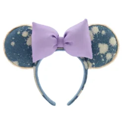 Disneyland Serre-tĂȘte Ă Oreilles De Minnie Lavande En Denim Pour Adultes