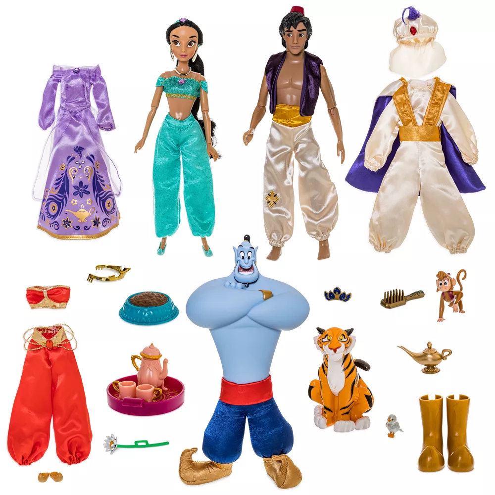Disney Store Coffret Poupée Aladdin Pour Enfants 1 Disney Store Coffret Poupée Aladdin Pour Enfants