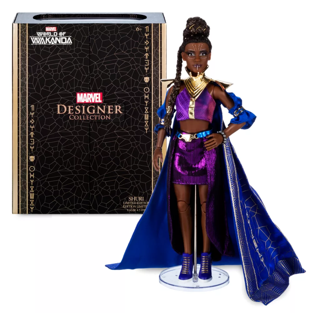 Disney Store Poupée Shuri En édition Limitée, Black Panther: World Of Wakanda 3 Disney Store Poupée Shuri En édition Limitée, Black Panther: World Of Wakanda – Image 3