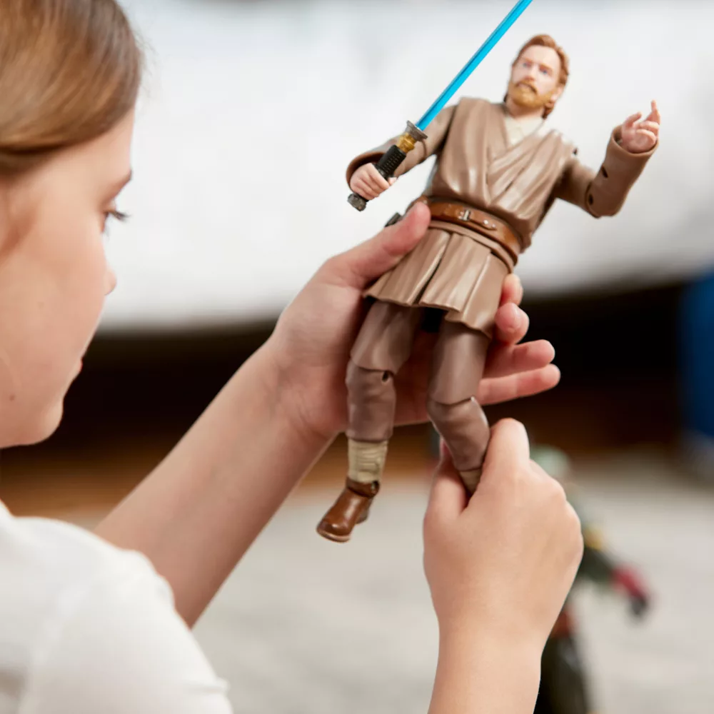 Disney Store Figurine Obi-Wan Kenobi Parlante, Star Wars 5 Disney Store Figurine Obi-Wan Kenobi Parlante, Star Wars – Image 5