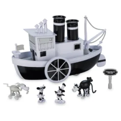 Bateau Musical Mickey Et Minnie Steamboat Willie Disney100 Decades