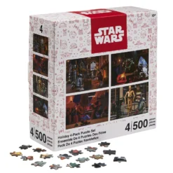 Disney Store Ensemble De 4 puzzles Star Wars Holiday