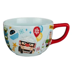 Disney Store Ensemble Bol Et Assiette Pixar De Fêtes -Disney Soldes Boutique 465013280861 2
