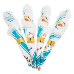 Disney Store Serviettes De Fête Les Aristochats Par Ann Shen, Set De 4