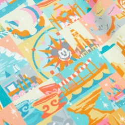 Disneyland Resort Tablier Silhouette Du Parc Pour Adultes -Disney Soldes Boutique 465013673656 2