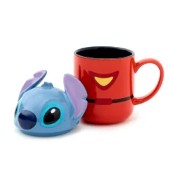 Disney Store Mug Stitch Avec Couvercle -Disney Soldes Boutique 465032797012 2