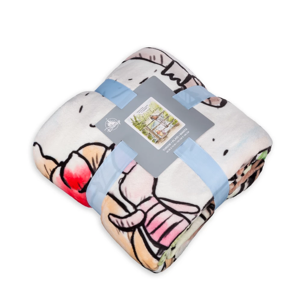 Disney Store Plaid Polaire Winnie L'Ourson Et Ses Amis 3 Disney Store Plaid Polaire Winnie L'Ourson Et Ses Amis – Image 3