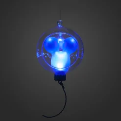 Disney Store Décoration Mickey Ballon Bleu Lumineuse à Suspendre -Disney Soldes Boutique 465063668701 3