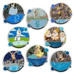 Disney Store Ensemble De Pin's Mystère Réflexions Disney