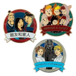 Disney One Family Ensemble De Pin's Mystère "Friends And Family" Multilingue -Disney Soldes Boutique 466043290431 4
