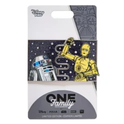 Disney One Family Pin's C-3PO Et R2-D2 "Amis Pour La Vie", Star Wars -Disney Soldes Boutique 466043290929 4