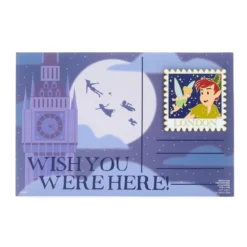 Disney One Family Ensemble Pin's Et Carte Postale "Wish You Were Here"