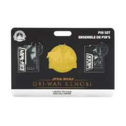 Disney Store Ensemble De Pin's Star Wars: Obi-Wan Kenobi En édition Limitée -Disney Soldes Boutique 466043311716 4