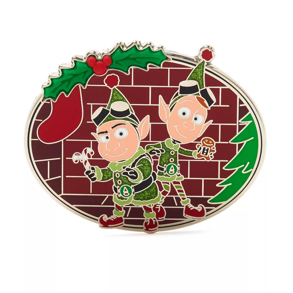Disney Store Pin's Wayne Et Lanny édition Limitée Pour Les Fêtes, Lutins D'élite, Mission Noël 1 Disney Store Pin's Wayne Et Lanny édition Limitée Pour Les Fêtes, Lutins D'élite, Mission Noël