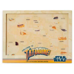 Disney Store Ensemble Carte Et Pin's Star Wars Planets Tatooine En édition Limitée -Disney Soldes Boutique 466043530766 2