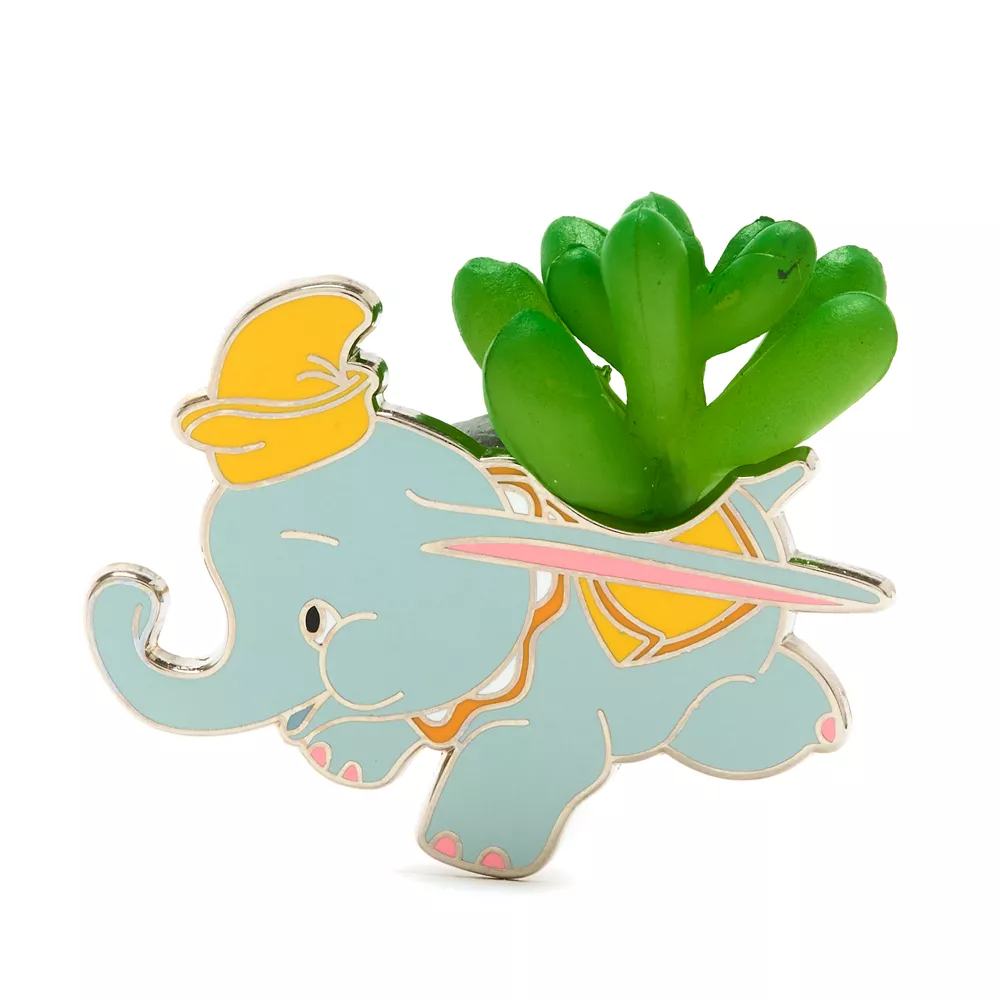 Disney Store Pin's Dumbo Avec Plante Artificielle 1 Disney Store Pin's Dumbo Avec Plante Artificielle