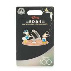 Pin's Mickey Et Donald En édition Limitée Walt Disney's Disneyland Disney100 Eras -Disney Soldes Boutique 466043713756 2