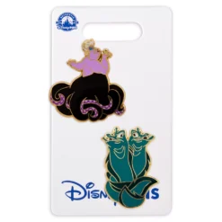 Disney Store Ensemble De Pin's Ursula, Flotsam Et Jetsam, La Petite Sirène -Disney Soldes Boutique 466043714258 3