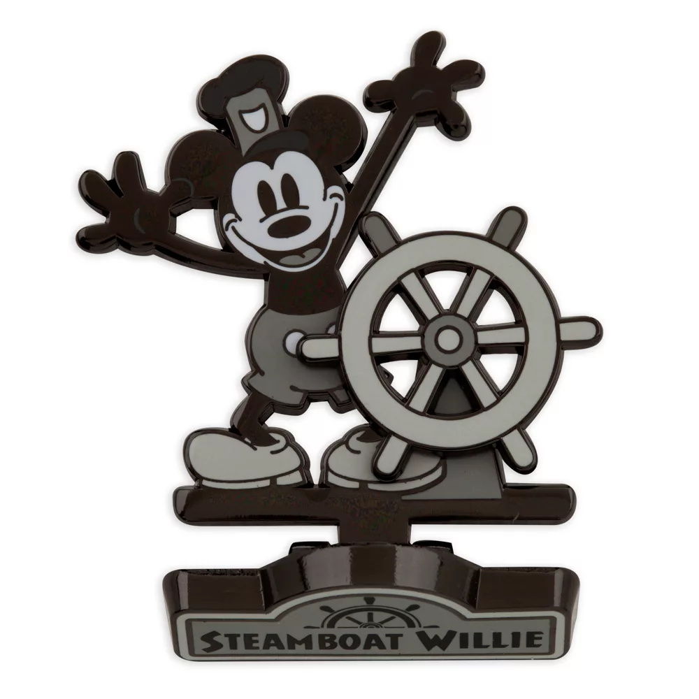 Disney Store Pin's Steamboat Willie En édition Limitée Disney100 Eras 3 Disney Store Pin's Steamboat Willie En édition Limitée Disney100 Eras – Image 3