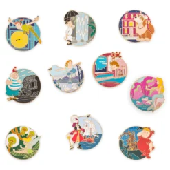 Disney Store Ensemble De Pin's Mystère Peter Pan En édition Limitée 70e anniversaire