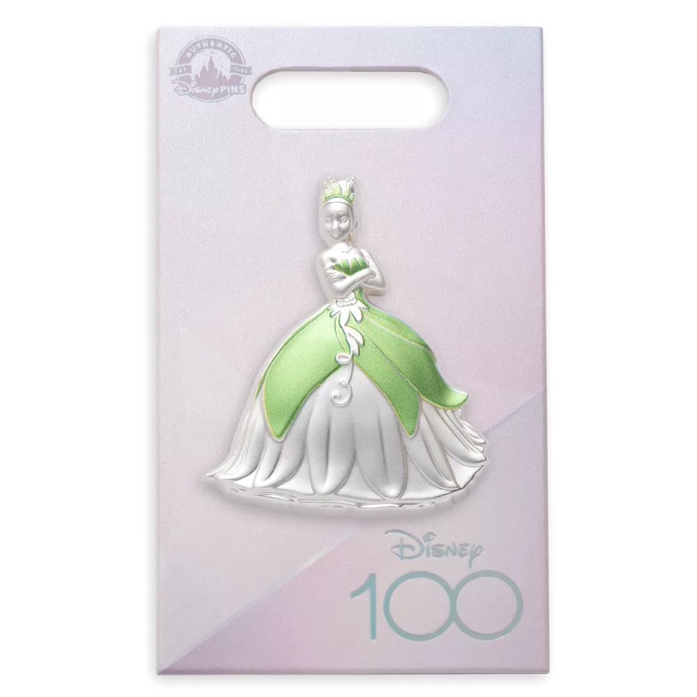 Pin's Tiana Disney100 Celebration, La Princesse Et La Grenouille 2 Pin's Tiana Disney100 Celebration, La Princesse Et La Grenouille – Image 2