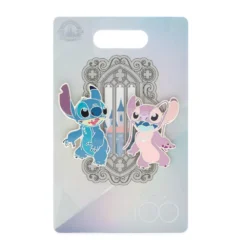 Ensemble De Pin's Stitch Et Angel Disney100 Eras, Lilo & Stitch -Disney Soldes Boutique 466044013961 3